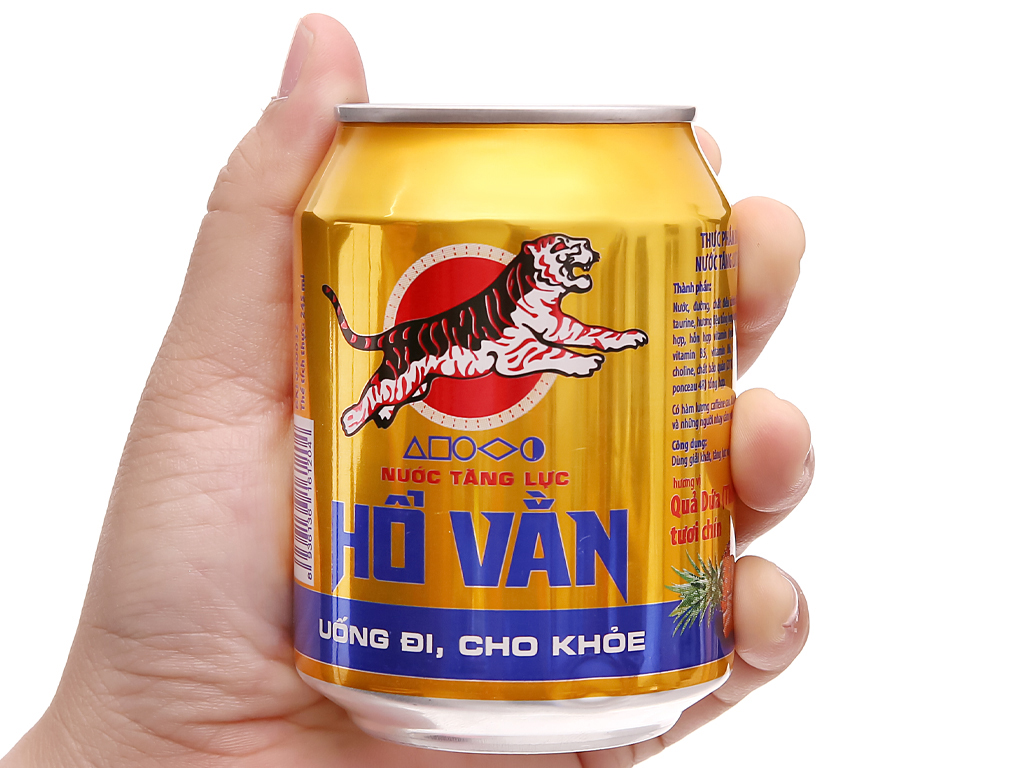 Lon nước tăng lực Hổ Vằn