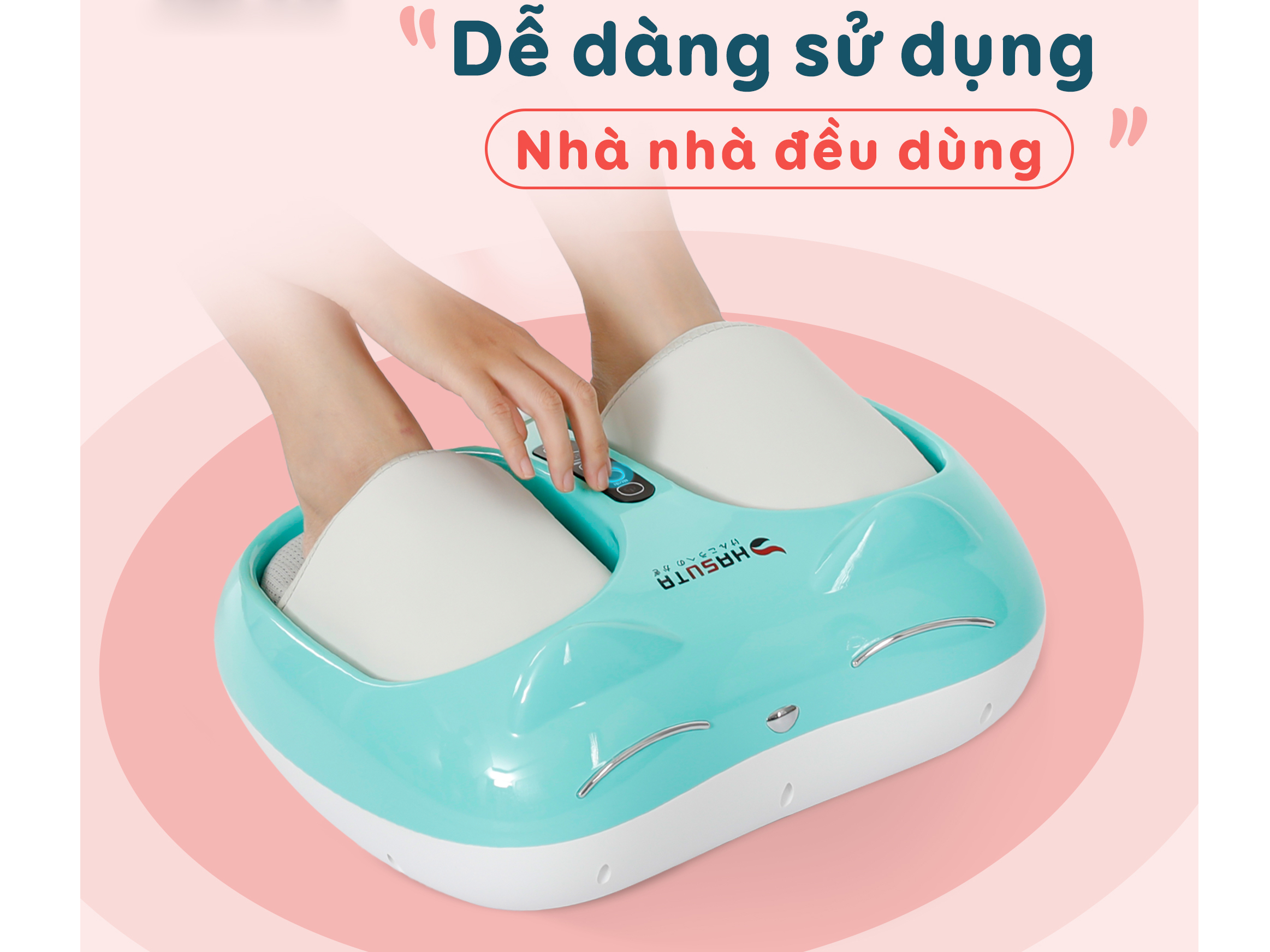 Máy massage chân khô