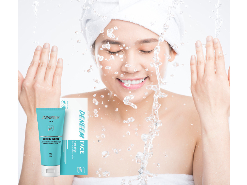 Gel rửa mặt kiểm soát được bã nhờn