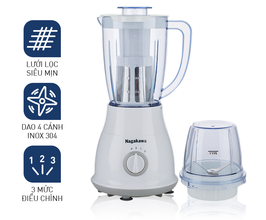 Máy xay sinh tố Nagakawa NAG0809