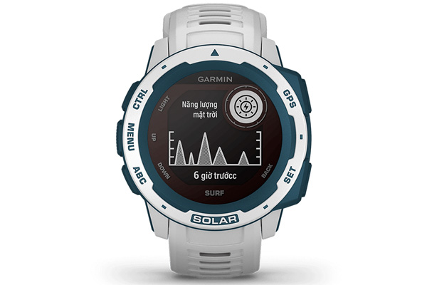 Đồng hồ thông minh Garmin Instinct Solar (Phiên bản Lướt sóng) – 010-02293-75