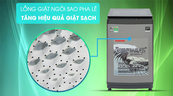 Máy giặt Toshiba 10.5 kg AW-UK1150HV(SG) - mới 2021