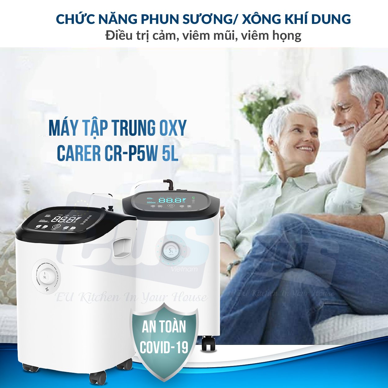 Chức năng xông khí dung cho người bị viêm đường hô hấp