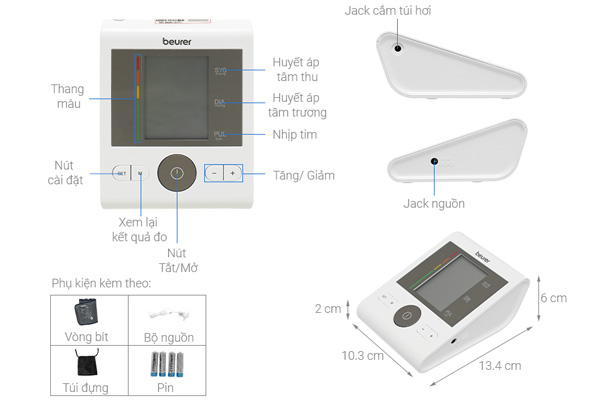  Hình ảnh máy đo huyết áp Beurer BM28