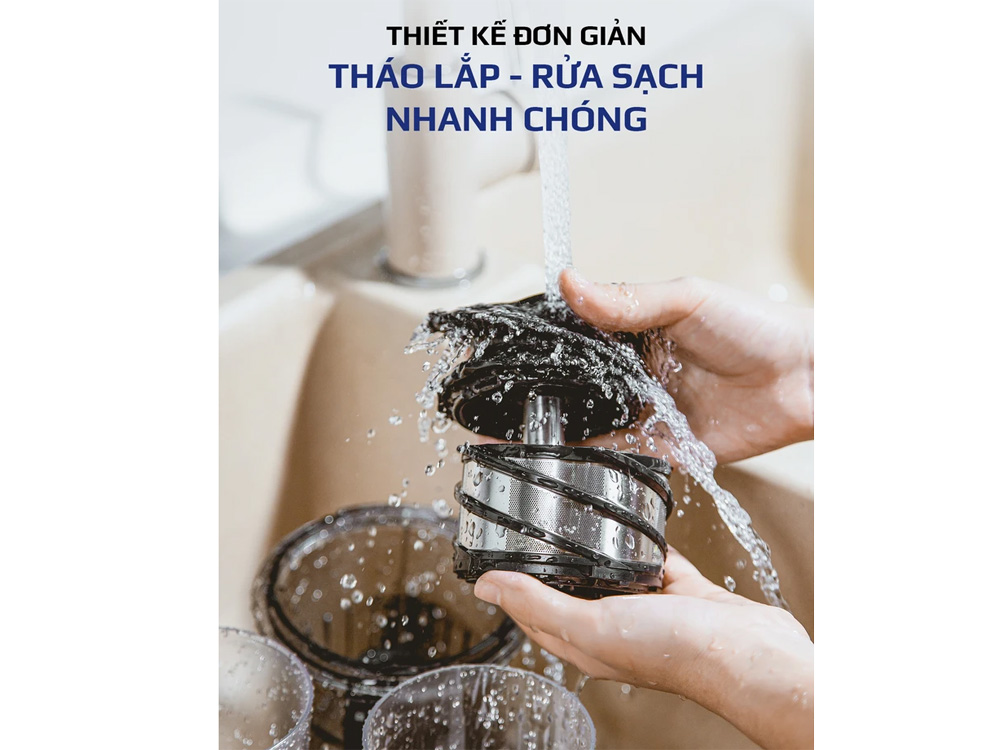 Dễ dàng tháo lắp