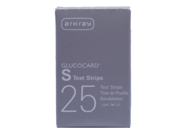 Que thử đường huyết Arkray Glucocard S (Hộp 25 que)