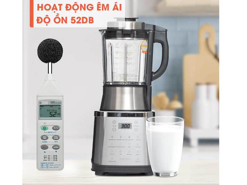Máy Unie V8S hoạt động êm ái, ổn định