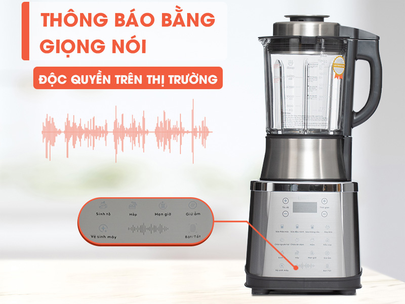 Chức năng thông báo bằng giọng nói của Unie V8S