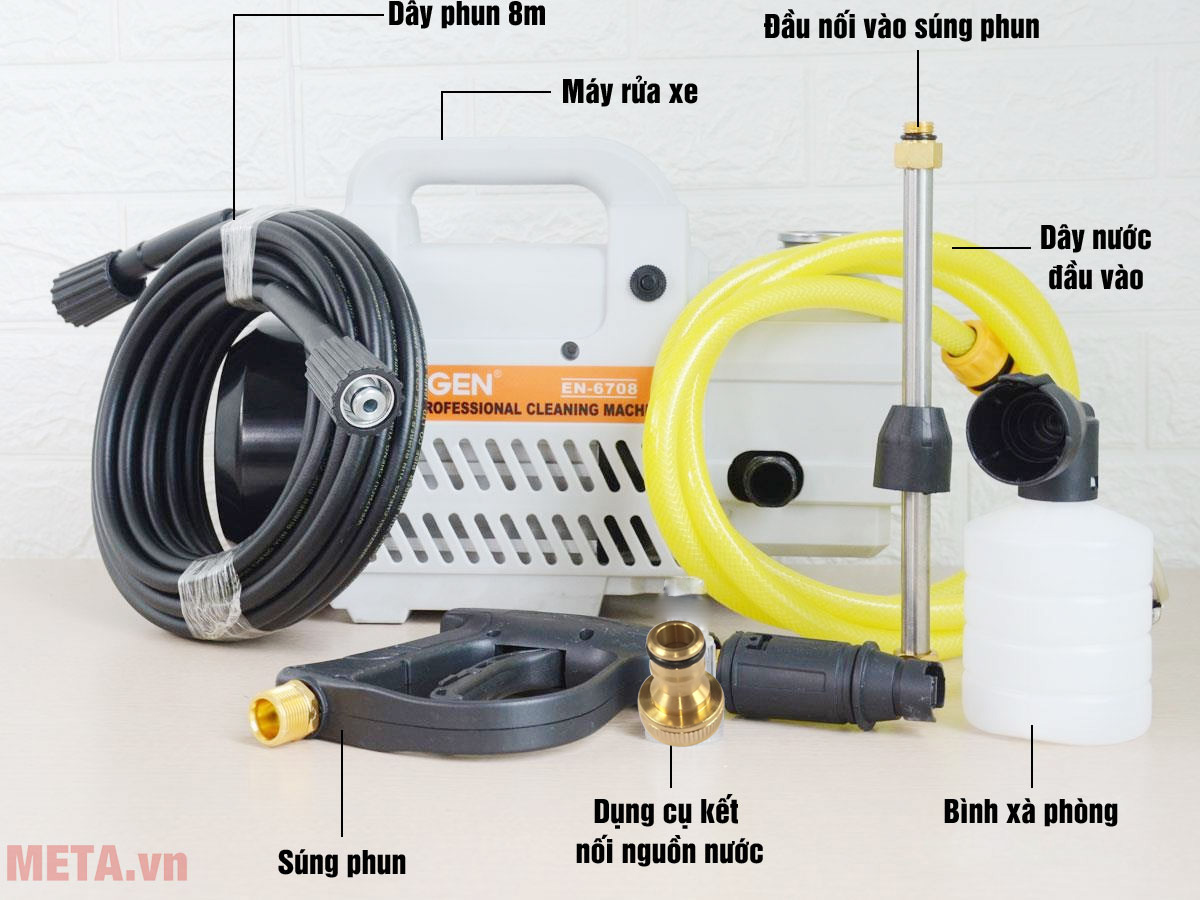 Máy rửa xe áp lực
