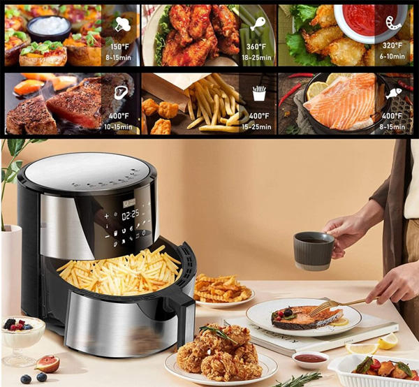 Nồi chiên không dầu Kalite Q8 (8 lít)