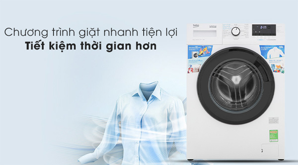 Máy giặt lồng ngang Beko Inverter 10kg WCV10612XB0ST