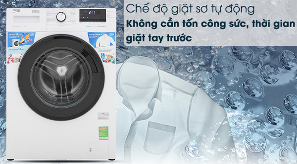 Máy giặt lồng ngang Beko Inverter 10kg WCV10612XB0ST