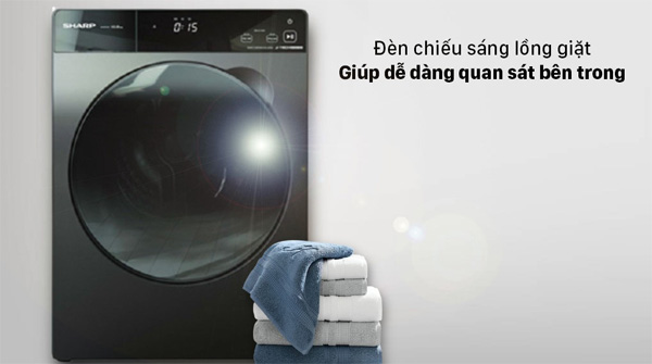  Máy giặt Sharp Inverter 12.5 kg ES-FK1252SV-G
