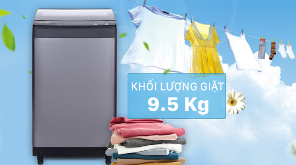 Máy giặt Aqua 10 KG AQW-F100GT.BK Mới 2021