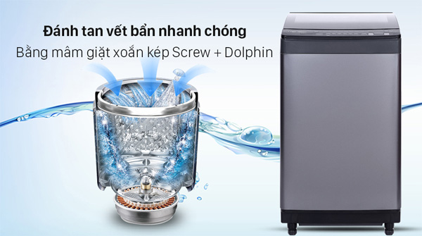 Máy giặt Sharp Inverter 9.5 kg ES-X95HV-S (mới 2021)