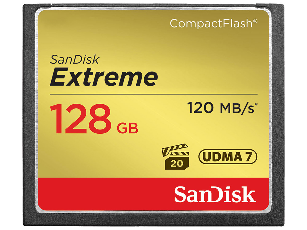 Thẻ nhớ máy ảnh 128GB SanDisk CF Extreme SDCFXSB-128G-G46