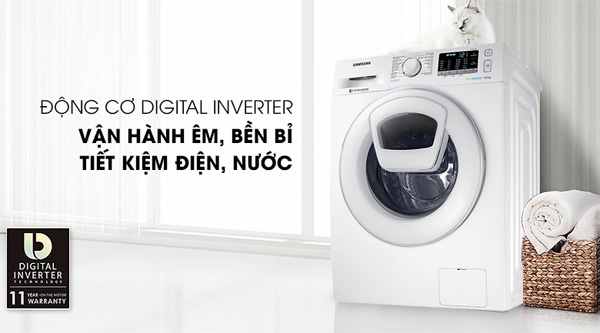 Máy giặt lồng ngang Samsung inverter WW10K44G0YW/SV (10kg)