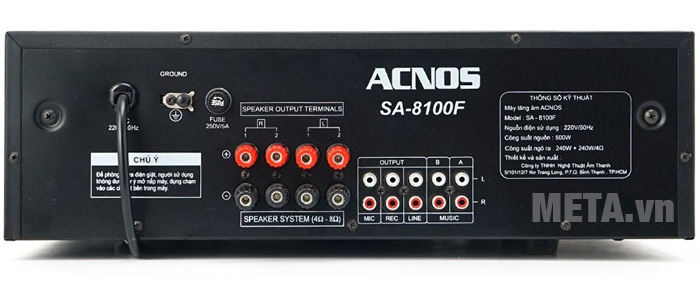 Amply Acnos SA-8100F