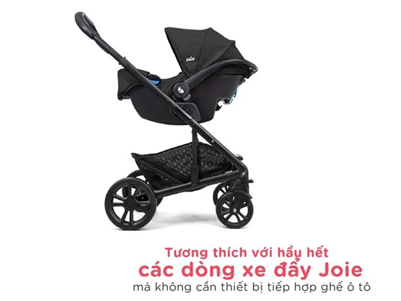 Ghế có thể kết nối với ô tô, xe đẩy 