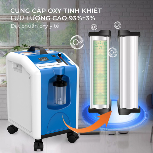 Máy tạo oxy y tế 10 lít Aurboic CP101