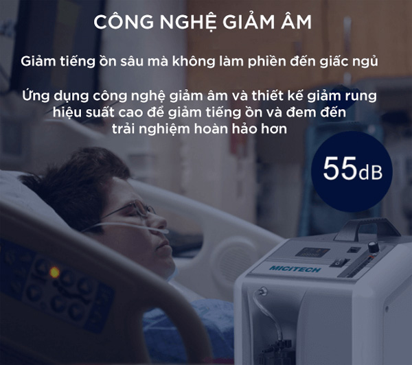 Máy tạo oxy y tế 10L MICiTECH