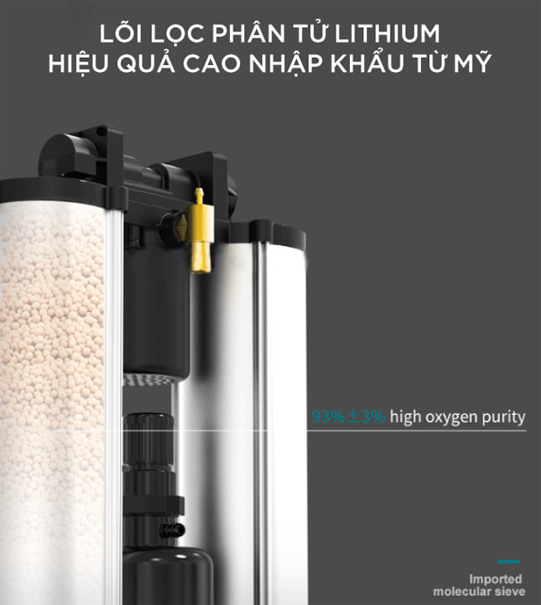 Máy tạo oxy y tế 10L MICiTECH