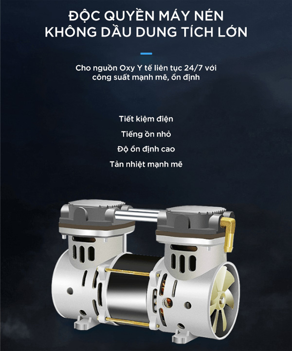 Máy tạo oxy y tế 10L MICiTECH
