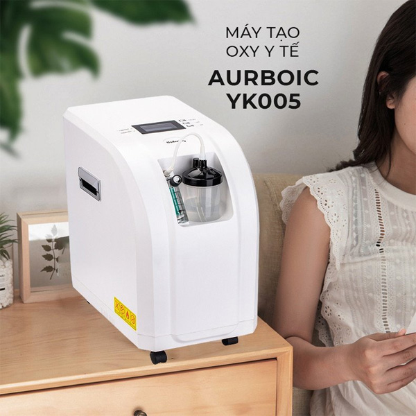 Máy tạo oxy y tế 3 lít Aurboic YK005