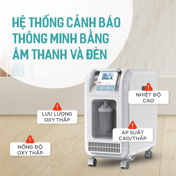 Máy tạo Oxy y tế 7 lít Contec OC5B