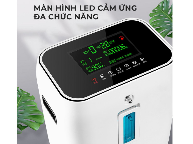 Màn hình hiển thị các chỉ số rõ ràng
