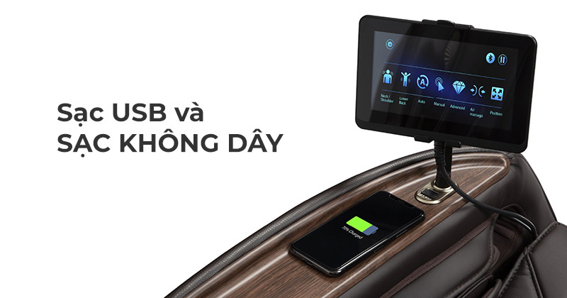 Hệ thống sạc thông minh đầy đủ