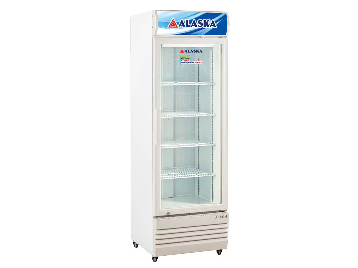 Tủ mát đứng 1 cánh Alaska LC-743H 382 lít