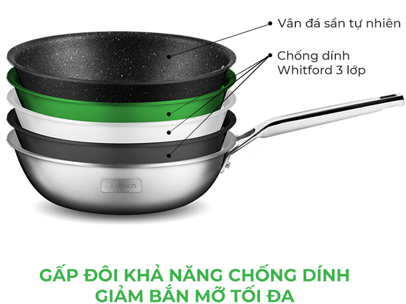 Thiết kế đa lớp liền khối dày dặn, chắc chắn