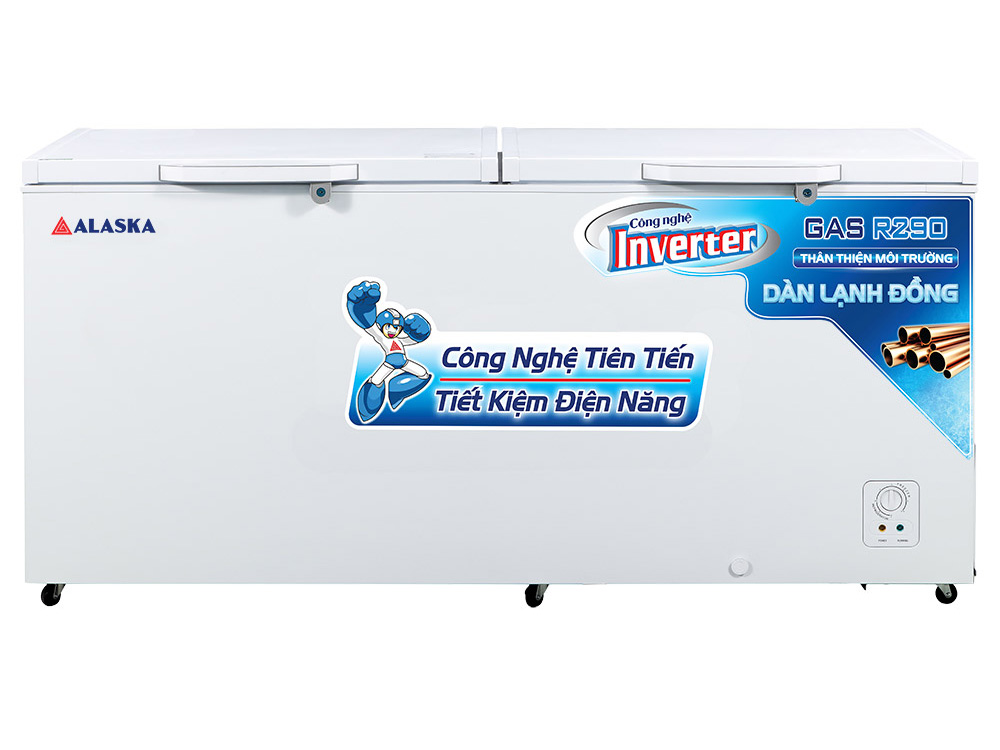 Tủ đông 2 cánh Alaska Inverter HB-650CI 510 lít