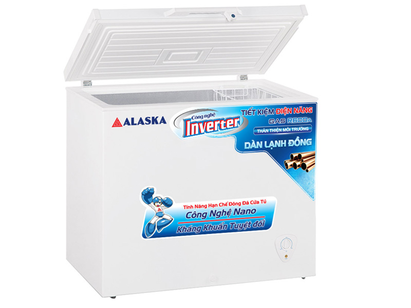 Hình ảnh  tủ đông 1 nắp Alaska Inverter BCD-400CI 295 lít