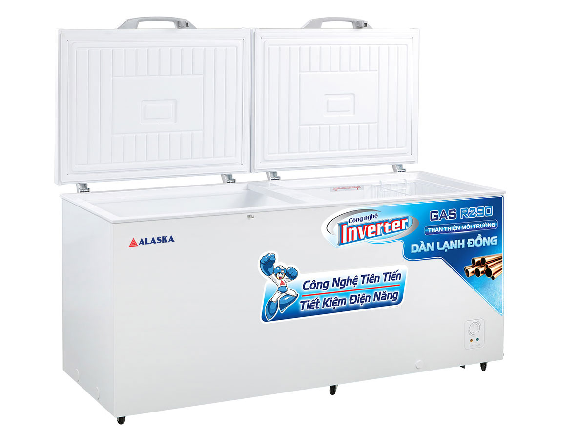 Tủ đông 2 cánh Alaska Inverter HB-890CI 588 lít