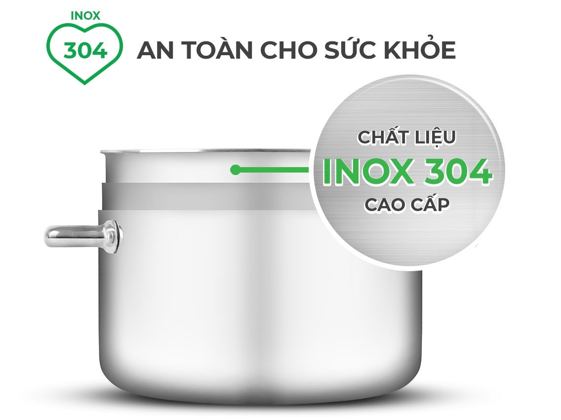 Nồi inox cho bếp từ