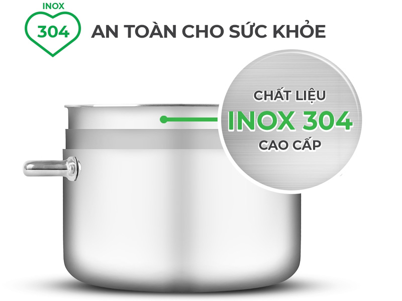 Chất liệu an toàn với sức khỏe người tiêu dùng