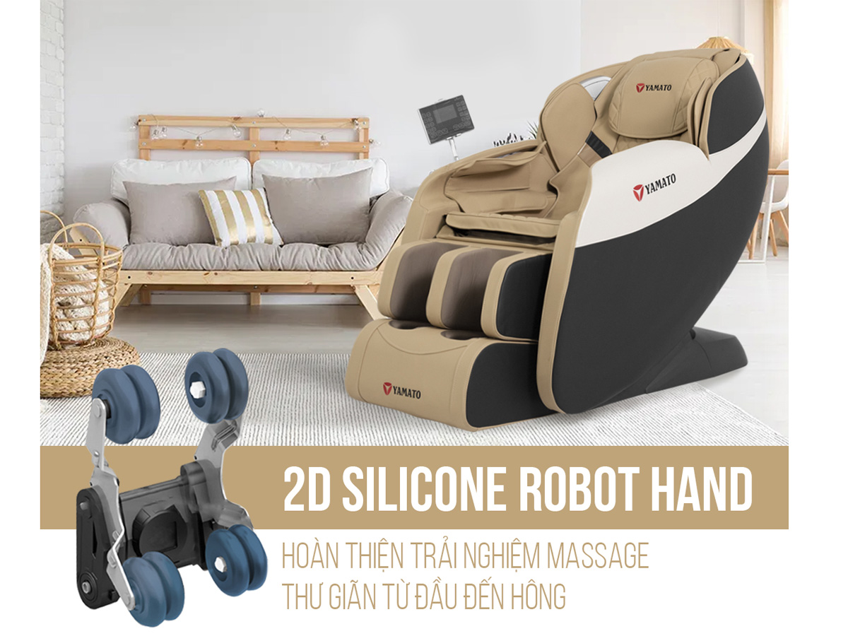 Hệ thống con lăn silicon êm ái