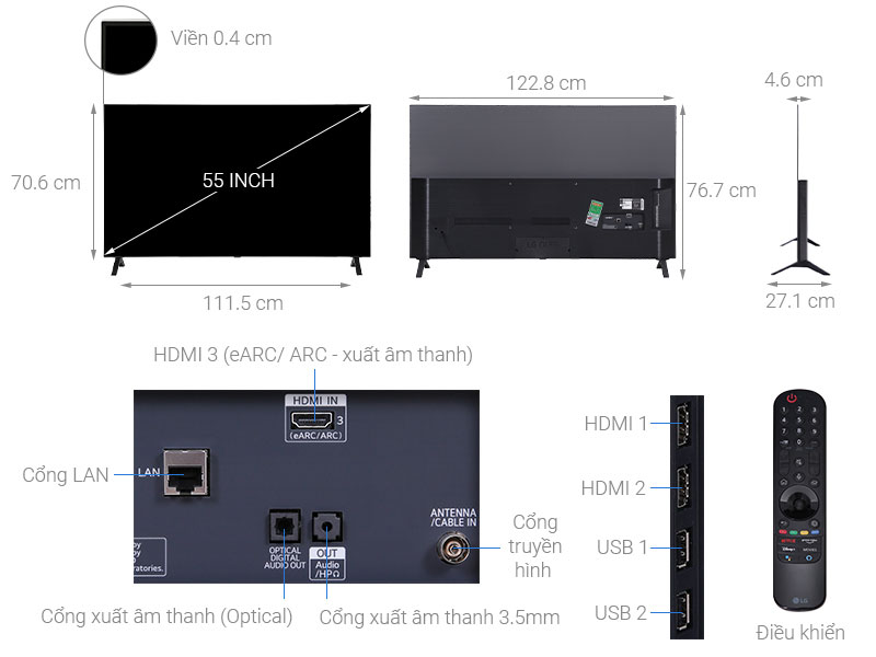 OLED55A1PTA 