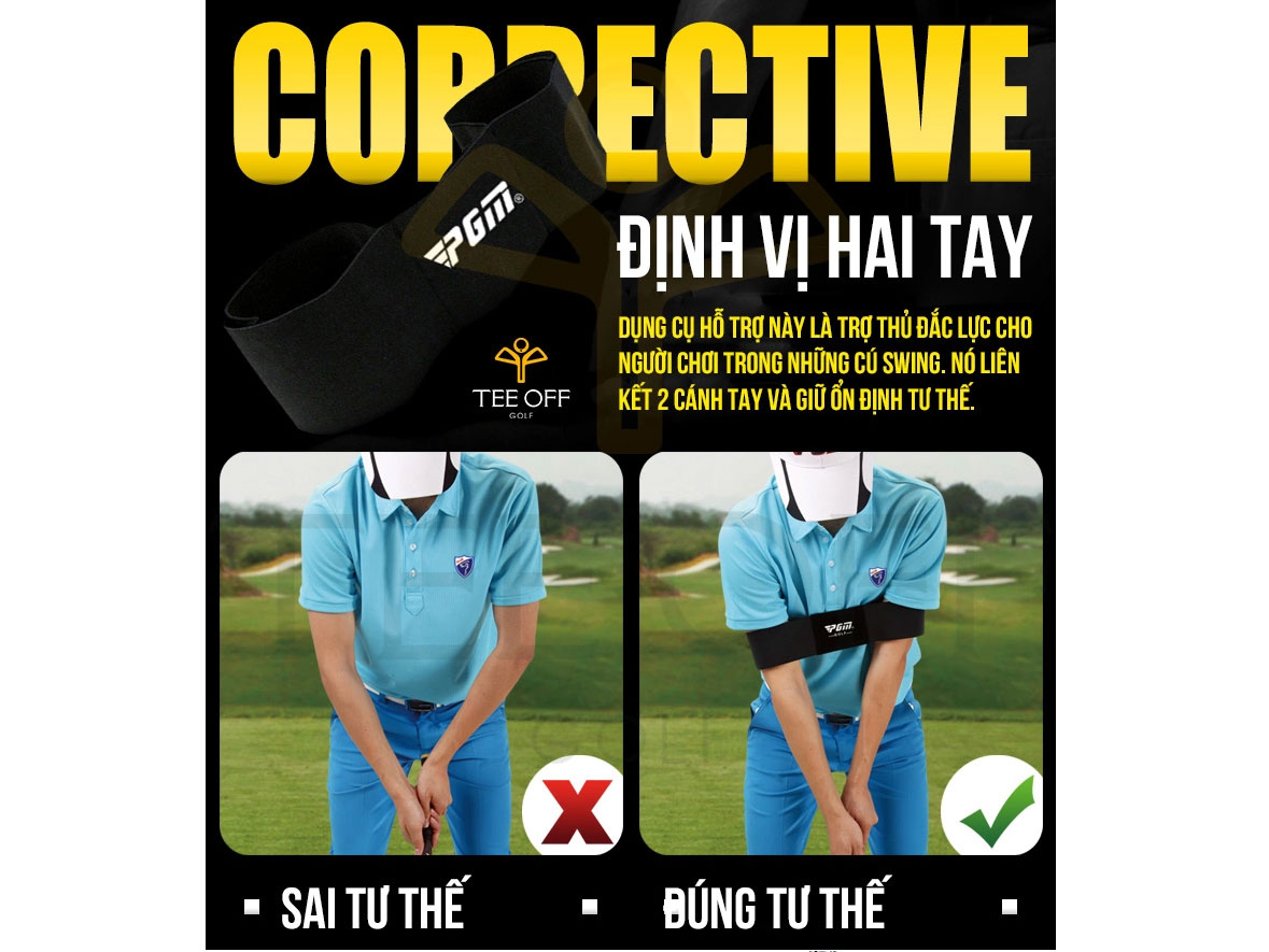 Nẹp định vị tập Golf PGM JZQ005