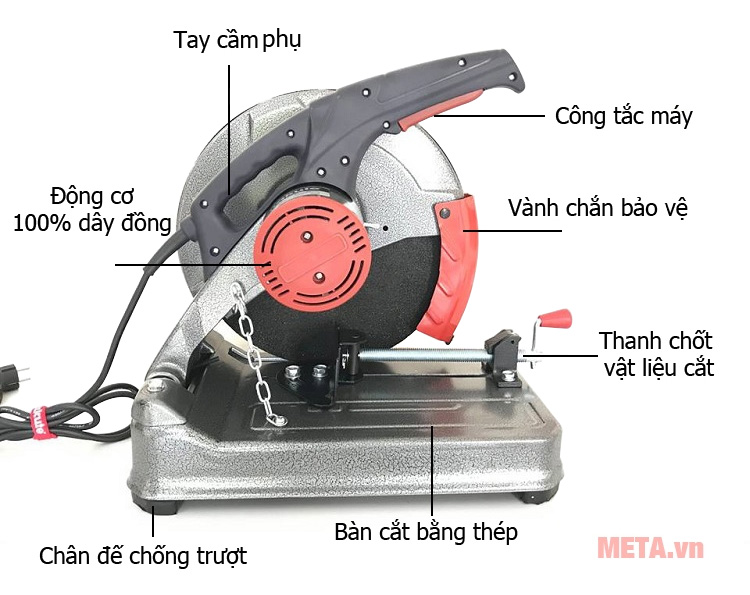 Máy cắt sắt Makute CM005