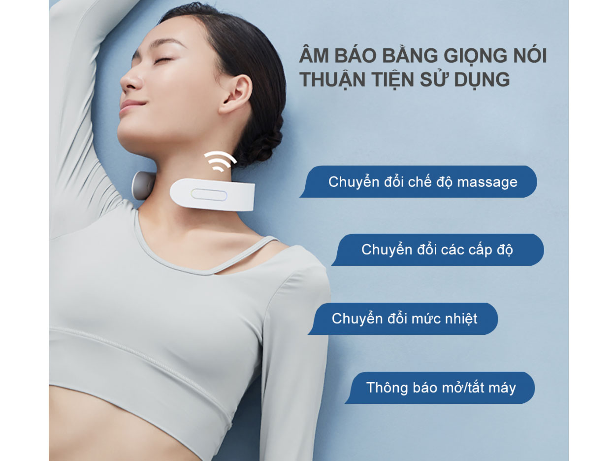 Máy massage cổ thông minh 