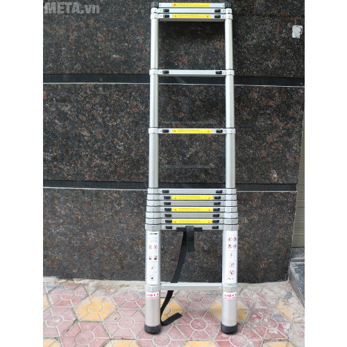 Thang nhôm xếp đơn đai nhôm AMC-380D