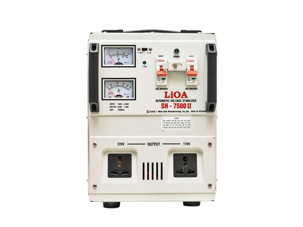 Ổn áp 1 pha Lioa 7.5KVA SH 7500II