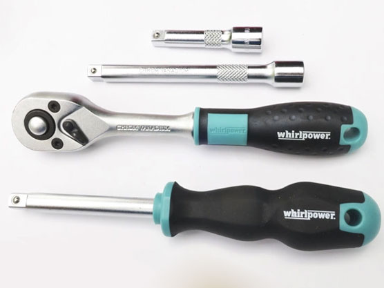 Bộ khẩu 1/4" 17 chi tiết Whirlpower 1612-0517 (từ 4mm - 13mm)