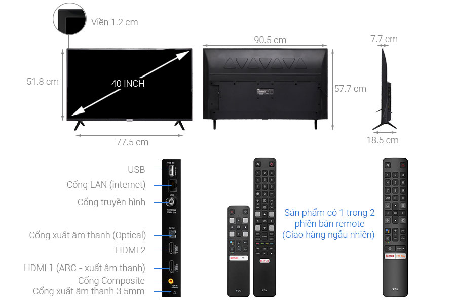 Android Tivi TCL 