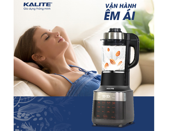 Máy nấu sữa hạt KL-950 ghi điểm nhờ việc vận hành vô cùng êm