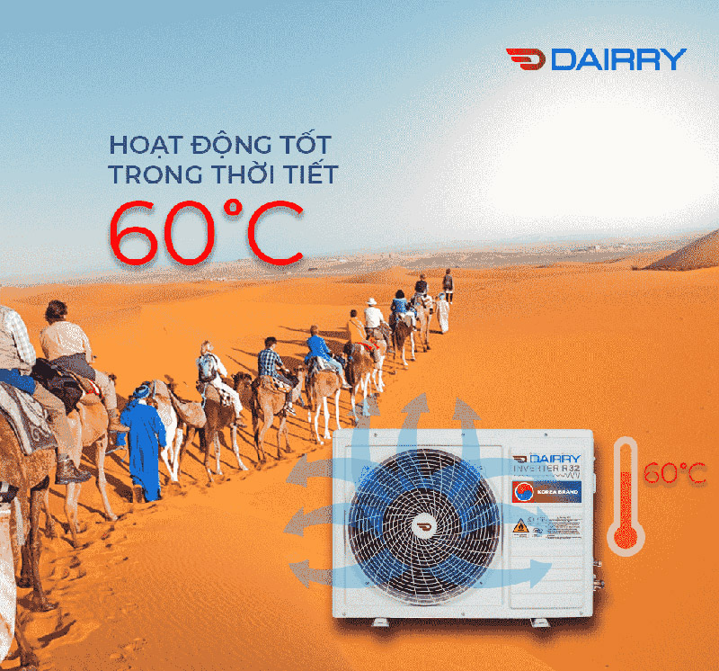 Điều hòa 1 chiều Dairry