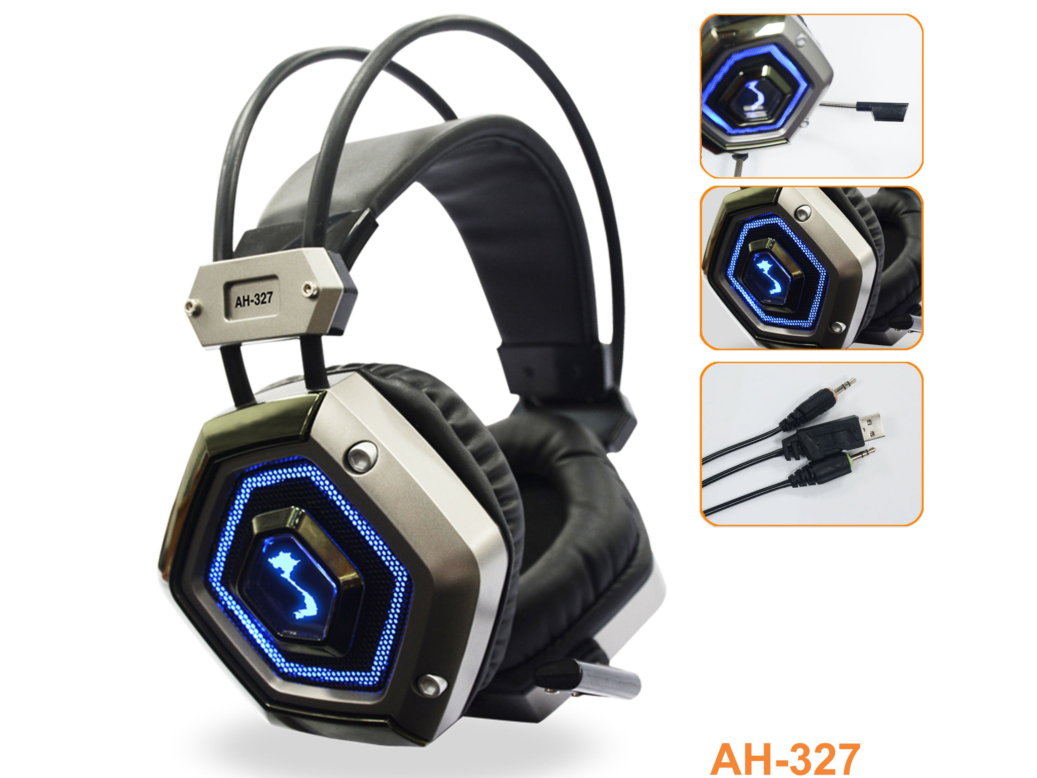 Tai nghe chơi game SoundMax AH-327